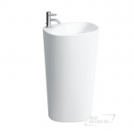Laufen Palomba Monolityczna umywalka wolnostojąca 90 cm biała H 811803 000 109 1