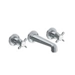 Lefroy Brooks Classic Bateria umywalkowa 3-otworowa podtynkowa Chrom LB1212CP