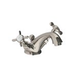 Lefroy Brooks Classic Bateria umywalkowa jednootworowa z korkiem automatycznym Silver Nickel LB1189NK