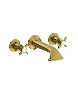 Lefroy Brooks Classic Bateria wannowa podtynkowa Polished Brass LB1152PB