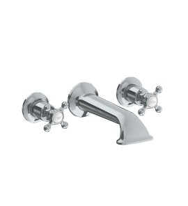 Lefroy Brooks Classic Bateria wannowa podtynkowa Chrom CH1152CP