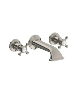 Lefroy Brooks Classic Bateria wannowa podtynkowa Silver Nickel CH1152NK