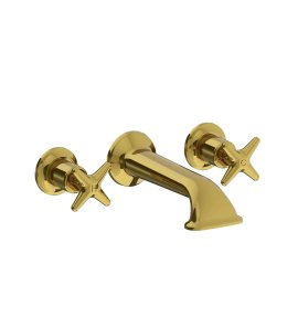 Lefroy Brooks Classic Bateria wannowa podtynkowa Polished Brass LS1152PB