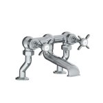 Lefroy Brooks Classic Bateria wannowa 2-otworowa Chrom LB1107CP