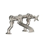 Lefroy Brooks Classic Bateria wannowa 2-otworowa Silver Nickel LS1107NK
