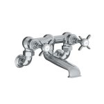 Lefroy Brooks Classic Bateria wannowa 2-otworowa ścienna Chrom LB1151CP