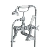 Lefroy Brooks Classic Bateria wannowa 2-otworowa z zestawem prysznicowym Chrom LS1100CP