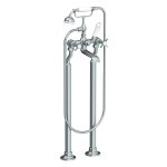 Lefroy Brooks Classic Bateria wannowa wolnostojąca z zestawem prysznicowym Chrom LB1144CP