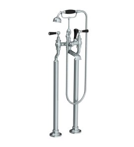 Lefroy Brooks Classic Bateria wannowa wolnostojąca z zestawem prysznicowym Chrom BL1144CP
