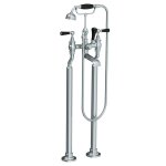 Lefroy Brooks Classic Bateria wannowa wolnostojąca z zestawem prysznicowym Chrom BL1144CP