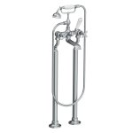 Lefroy Brooks Classic Bateria wannowa wolnostojąca z zestawem prysznicowym Chrom LS1144CP