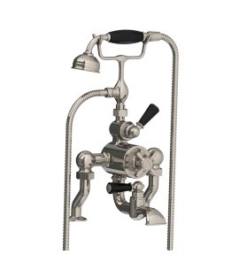 Lefroy Brooks Classic Bateria wannowa termostatyczna 2-otworowa z zestawem prysznicowym Silver Nickel DM/BL8823NK