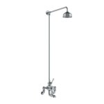 Lefroy Brooks Classic Bateria wannowa termostatyczna 2-otworowa ścienna z deszczownicą Ø 129 mm Chrom WMGD8821CP