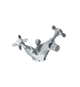 Lefroy Brooks Classic Bateria bidetowa z korkiem automatycznym Chrom LB1195CP