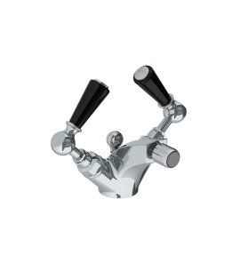 Lefroy Brooks Classic Bateria bidetowa z korkiem automatycznym Chrom BL1195CP