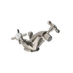 Lefroy Brooks Classic Bateria bidetowa z korkiem automatycznym Silver Nickel LB1199NK