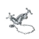 Lefroy Brooks Classic Bateria bidetowa z korkiem na łańcuszku Chrom CHS1199CP