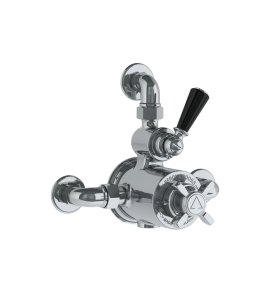 Lefroy Brooks Classic Bateria termostatyczna natryskowa z zaworem ciśnieniowym na jednodrożna Chrom BL8725CP