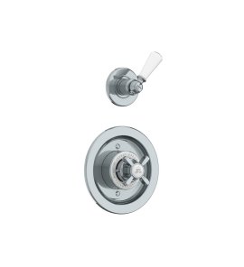 Lefroy Brooks Classic Bateria termostatyczna natryskowa podtynkowa z zaworem ciśnieniowym na jednodrożna Chrom GD8801CP