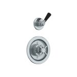 Lefroy Brooks Classic Bateria termostatyczna natryskowa podtynkowa z zaworem ciśnieniowym na jednodrożna Chrom BL8801CP