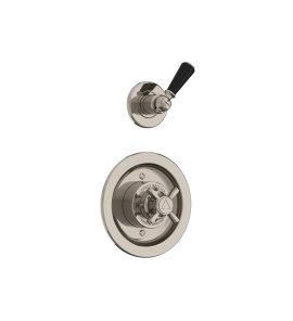 Lefroy Brooks Classic Bateria termostatyczna natryskowa podtynkowa z zaworem ciśnieniowym na jednodrożna Silver Nickel BL8801NK