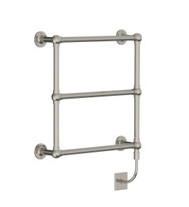 Lefroy Brooks Classic Grzejnik łazienkowy elektryczny Silver Nickel LB3208NK-SE