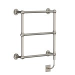 Lefroy Brooks Classic Grzejnik łazienkowy elektryczny Silver Nickel LB3208NK-SE