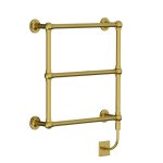 Lefroy Brooks Classic Grzejnik łazienkowy elektryczny Polished Brass LB3208PB-SE