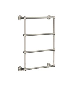 Lefroy Brooks Classic Grzejnik łazienkowy wodny 610x762 mm Silver Nickel LB3200NK