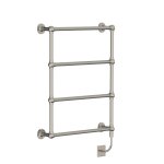 Lefroy Brooks Classic Grzejnik łazienkowy elektryczny 610x762 mm Silver Nickel LB3200NK-SE