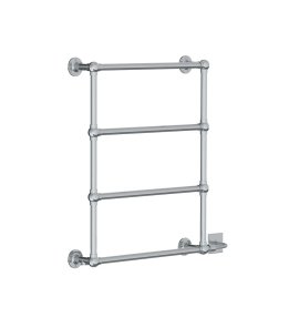 Lefroy Brooks Classic Grzejnik łazienkowy wodno-elektryczny 610x762 mm Chrom LB3200CP-DF
