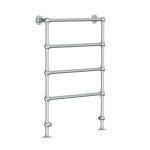 Lefroy Brooks Classic Grzejnik łazienkowy wodny 610x915 mm stojący Chrom LB3203CP