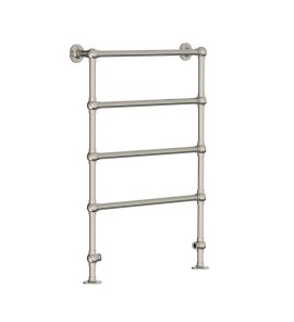 Lefroy Brooks Classic Grzejnik łazienkowy wodny 610x915 mm stojący Silver Nickel LB3203NK