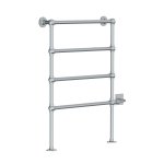 Lefroy Brooks Classic Grzejnik łazienkowy elektryczny 610x915 mm stojący Chrom LB3203CP-SE