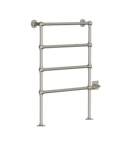 Lefroy Brooks Classic Grzejnik łazienkowy elektryczny 610x915 mm stojący Silver Nickel LB3203NK-SE