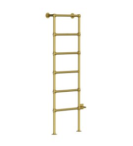 Lefroy Brooks Classic Grzejnik łazienkowy elektryczny 505x1788 mm stojący Polished Brass LB3206PB-SE