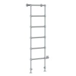 Lefroy Brooks Classic Grzejnik łazienkowy wodno-elektryczny 505x1788 mm stojący Chrom LB3206CP-DF