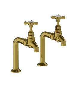 Lefroy Brooks Classic Kran kuchenny - zestaw Antique Gold LB1590AG