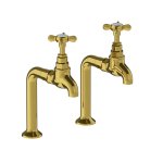 Lefroy Brooks Classic Kran kuchenny - zestaw Polished Brass LB1590PB