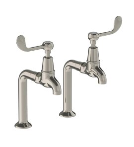 Lefroy Brooks Classic Kran kuchenny - zestaw Silver Nickel CL1590NK