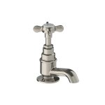 Lefroy Brooks Classic Kran umywalkowy stojący z krótką wylewką Silver Nickel LBX1135NK