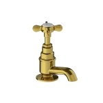 Lefroy Brooks Classic Kran umywalkowy stojący z krótką wylewką Polished Brass LBX1135PB