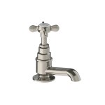 Lefroy Brooks Classic Kran umywalkowy stojący z wylewką Silver Nickel LBX1422NK