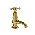 Lefroy Brooks Classic Kran umywalkowy stojący z wylewką Polished Brass CHX8022PB