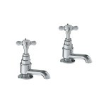 Lefroy Brooks Classic Krany umywalkowe stojące - zestaw Chrom LB1422CP