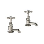 Lefroy Brooks Classic Krany umywalkowe stojące - zestaw Silver Nickel LB1422NK