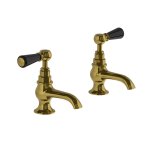 Lefroy Brooks Classic Krany umywalkowe stojące - zestaw Antique Gold BL8022AG