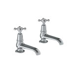 Lefroy Brooks Classic Krany umywalkowe stojące - zestaw Chrom CH8030CP