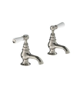 Lefroy Brooks Classic Krany wannowe stojące - zestaw Silver Nickel WL8054NK