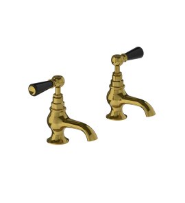 Lefroy Brooks Classic Krany wannowe stojące - zestaw Antique Gold BL8054AG